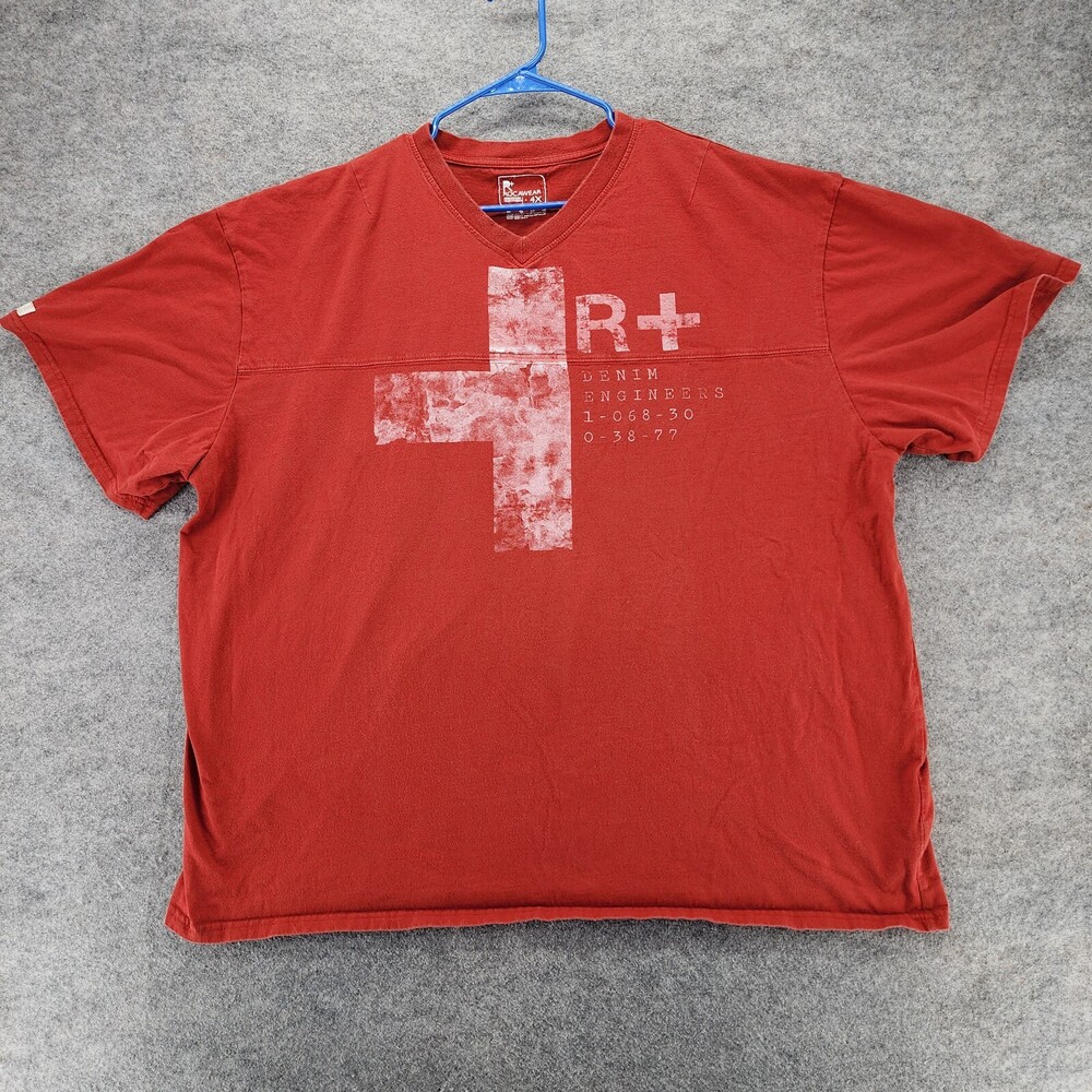 Rocawear Shirt Mens 4X Short Sleeve Red